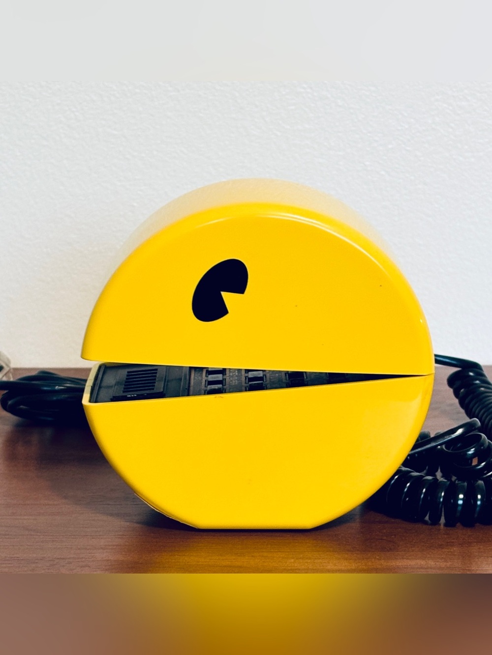 Vintage 1982 Pac-Man Landline Phone ATC Bally Midway DEIF-8410 - Pristine